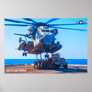 CH-53E TOPPEN STALLION POSTER