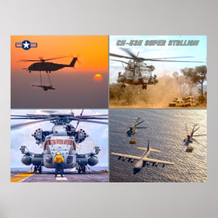 CH-53E TOPPEN STALLION POSTER