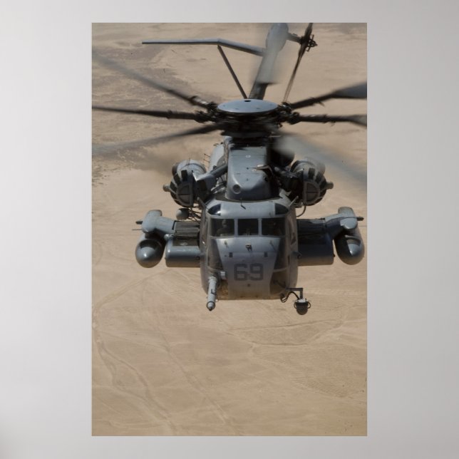 CH-53E Toppen Stallion Poster (Framsidan)