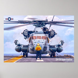 CH-53E TOPPEN STALLION POSTER