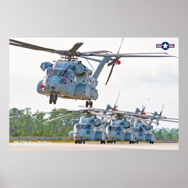 CH-53K KUNG STALLION POSTER (Framsidan)
