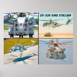 CH-53K KUNG STALLION POSTER