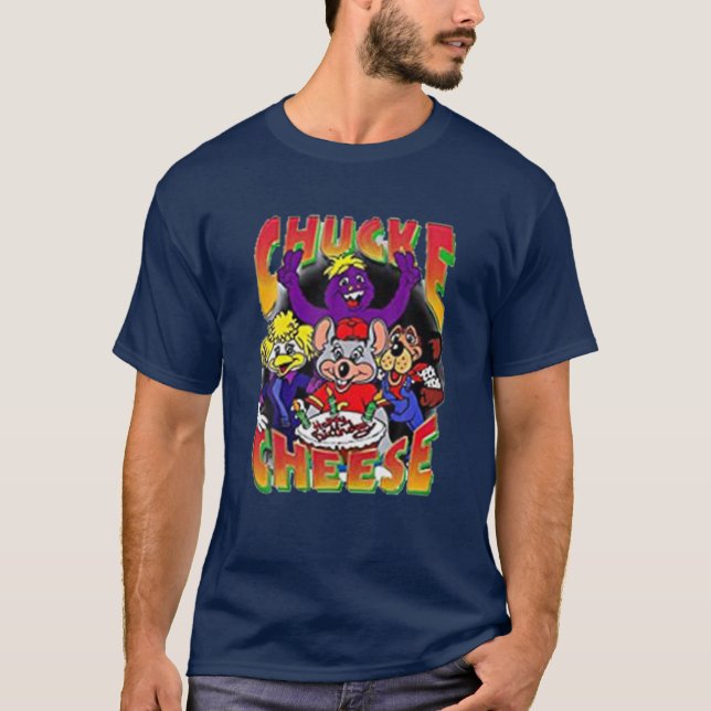 Ch[Chu.Ck] E [Chee.Se!] Jul T Shirt (Framsida)