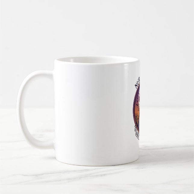 Ch Meow Halloween Hemskt Slott (3)_1 Kaffemugg (Vänster)