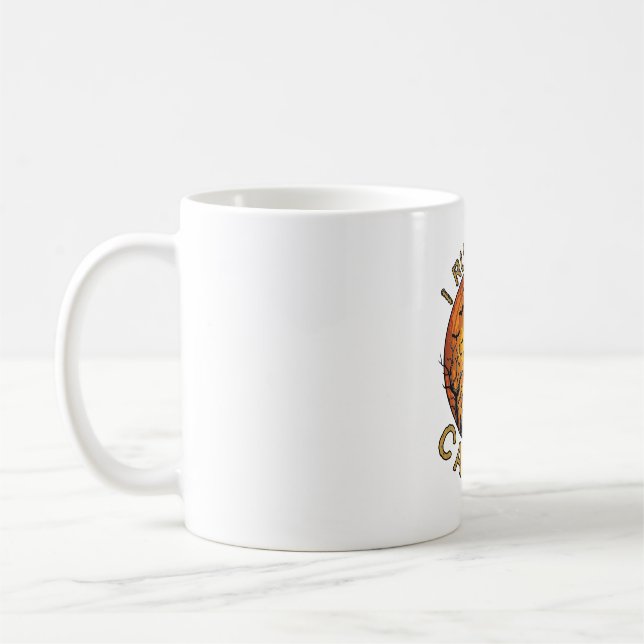 Ch Meow Halloween Hemsökt Slott (2)_1 Kaffemugg (Vänster)