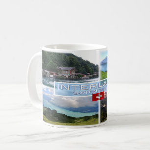 CH Schweiz - Interlaken - Sjö Thun - Thunerse Kaffemugg