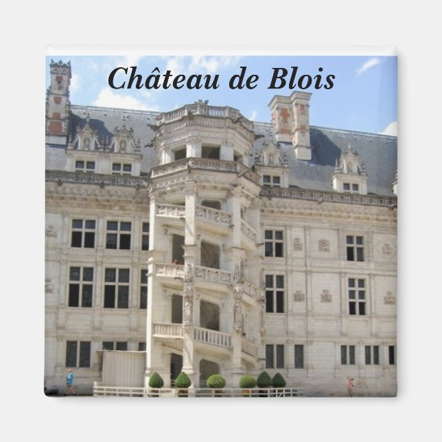 Ch�teau de Blois - Magnet (Framsidan)