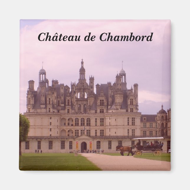 Ch�teau de Chambord - Magnet (Framsidan)