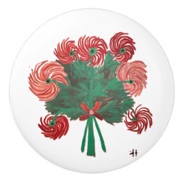 CH Zinnias Red Bouquet Knopp