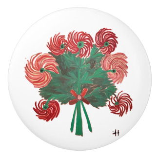 CH Zinnias Red Bouquet Knopp