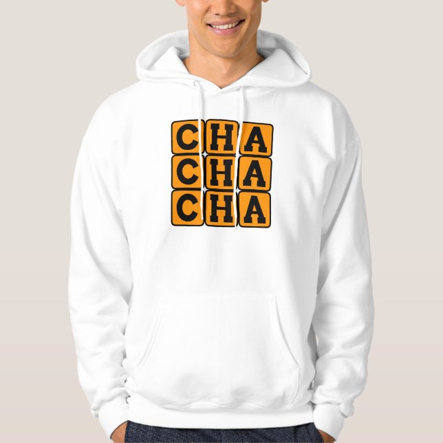 Cha Cha Cha, kubansk dansmusik Tröja Med Luva (Framsida)