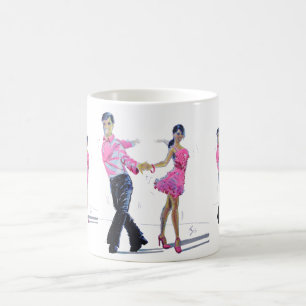 Cha Cha Cha sällskapsdans Kaffemugg