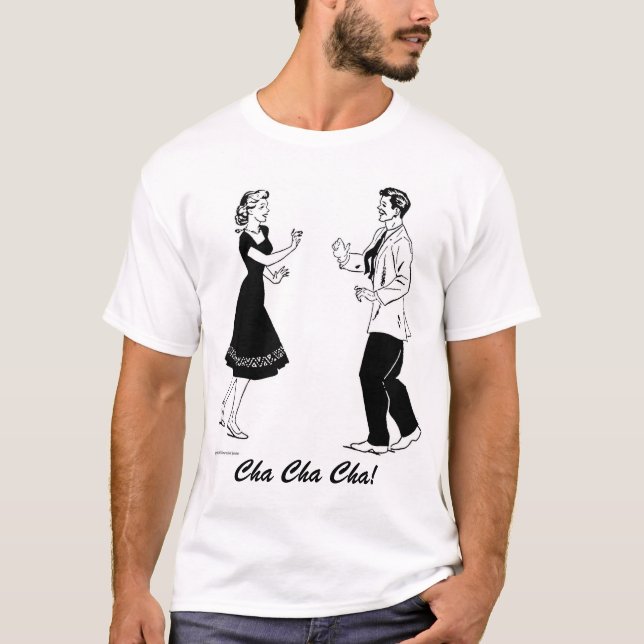 Cha Cha Cha Tee Shirt (Framsida)