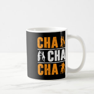 Cha Cha Dancer Dancing Cuban Dance Kaffemugg