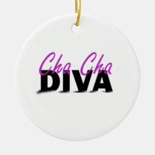 Cha Cha Diva Julgransprydnad Keramik