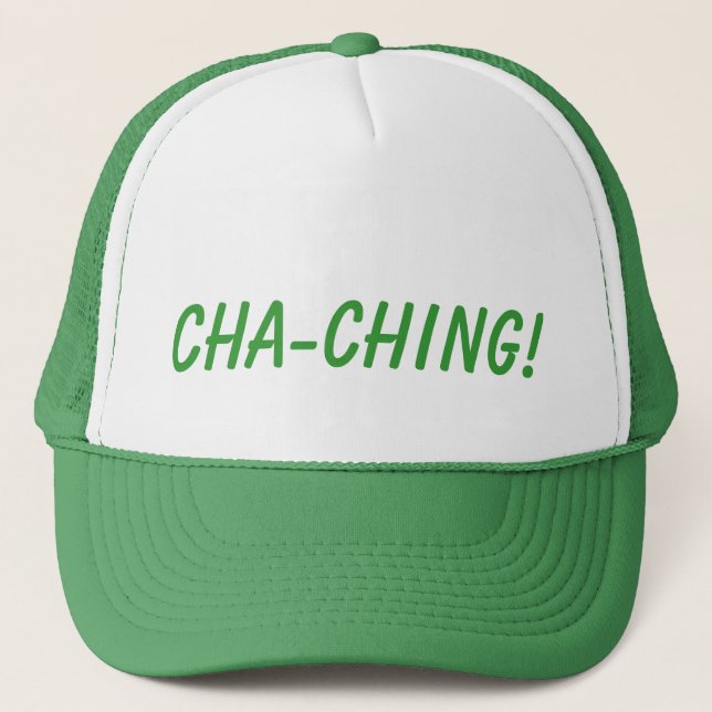 CHA-CHING! Hat Truckerkeps (Framsida)