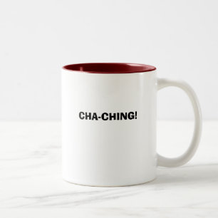 CHA-CHING! Två-Tonad MUGG