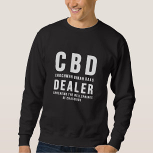 Chabad Cbd-återförsäljare som sprider välfärdsljud Lång Ärmad Tröja