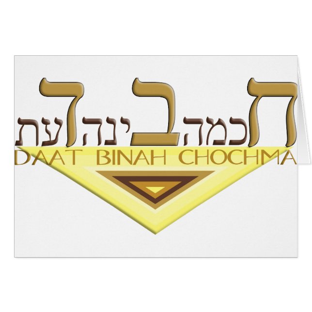 Chabad Hälsningskort (Framsidan Horizontal)