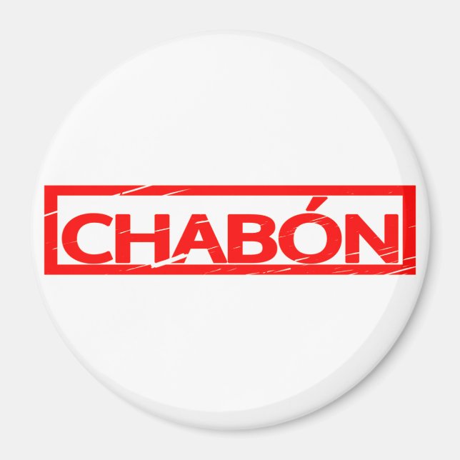 Chabón Frimärke Magnet (Framsidan)