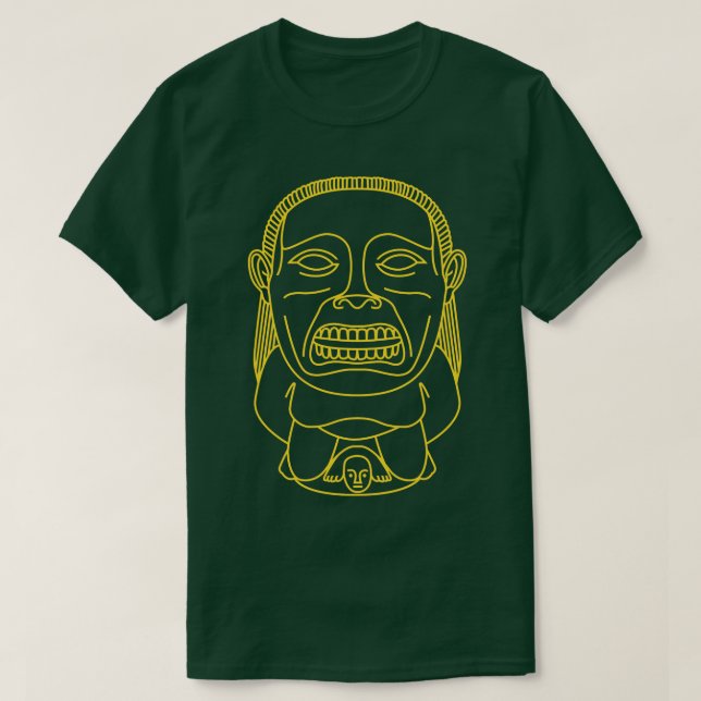 Chachapoyan Fertility Idol Raiders från Borttappad T Shirt (Design framsida)