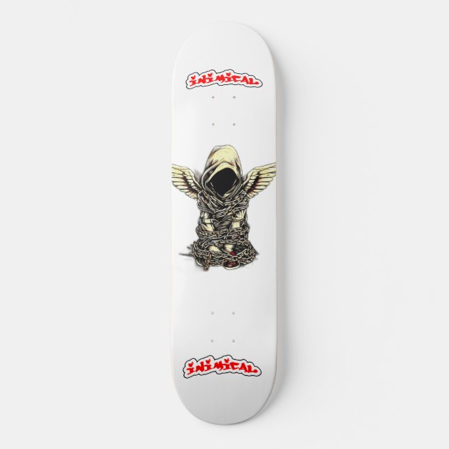 Chached Angel Mini Skateboard Bräda 18,5 Cm (Framsida)