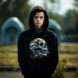 Chached Skull Hoodie
