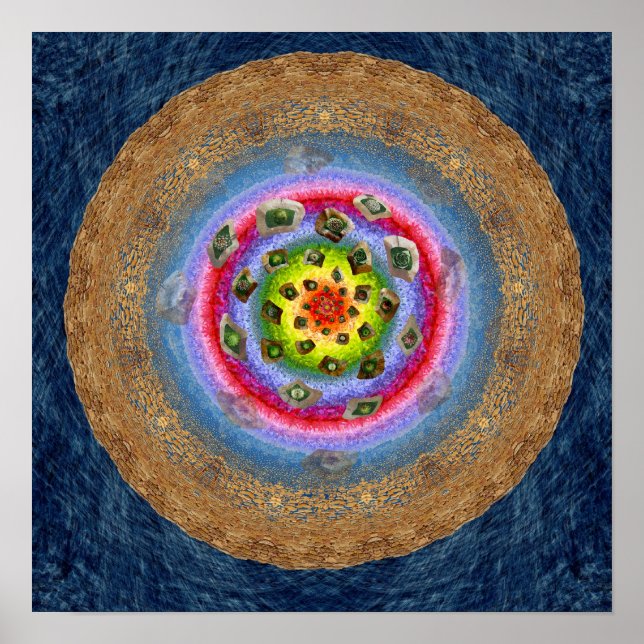 Chaco: Blommar Jorden Poster 15 x 15 (Framsidan)