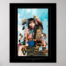 Chaco Blue Poster
