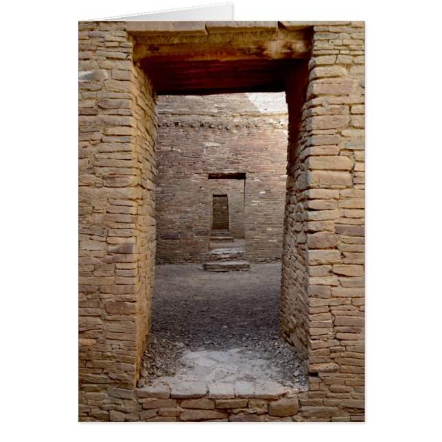 Chaco Canyon doorway OBS Kort (Framsidan)
