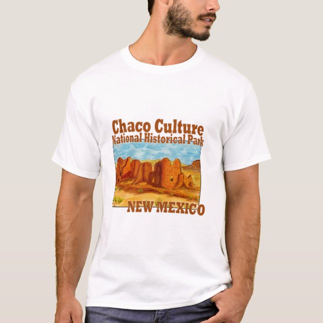 Chaco Culture National Historical Park, New mexico T Shirt (Framsida)