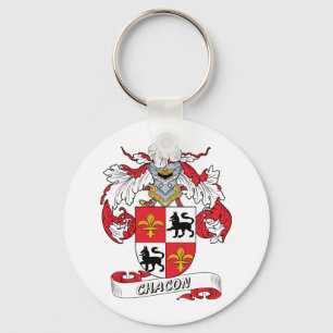 Chacon Family Crest Nyckelring