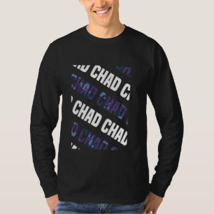 Chad Camo Mönster Lila Camouflage T Shirt