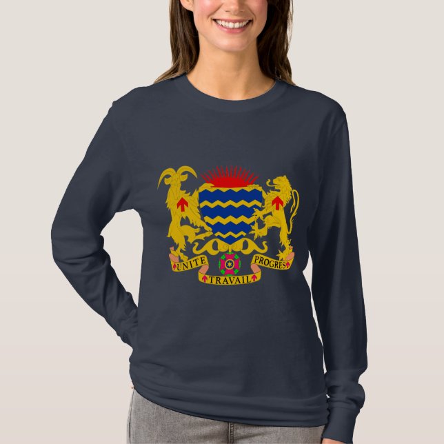 Chad emblem tee shirt (Framsida)