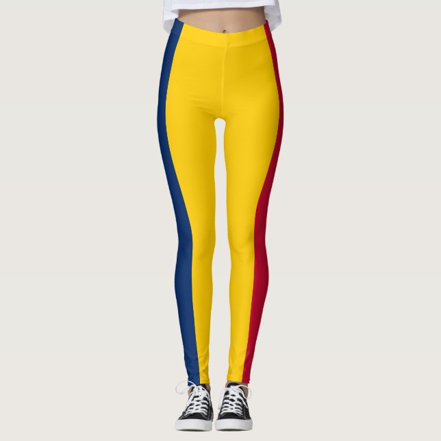 Chad Flagga Leggings (Framsida)