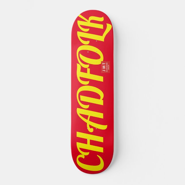 CHAD FOLK Skateboard (Framsida)