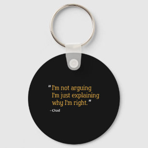 Chad Gift Quote Funny Birthday Personlig Namn I Nyckelring