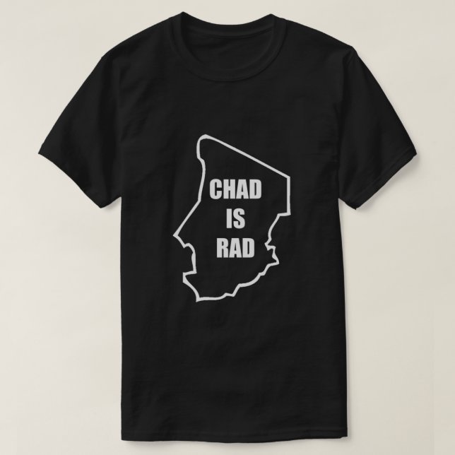Chad Is Rad - White Classic T Shirt (Design framsida)