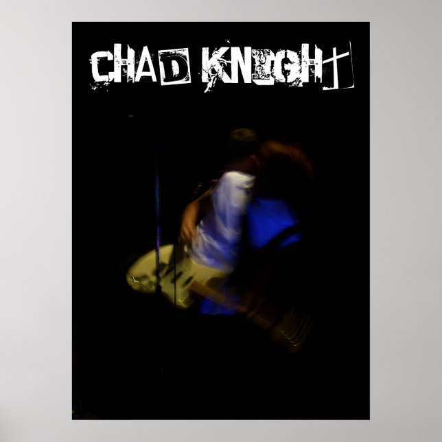 Chad Knight Blurry Tie Poster (Framsidan)