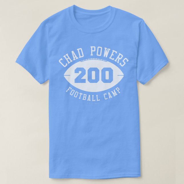 Chad Powers Camp 200 White T Shirt (Design framsida)