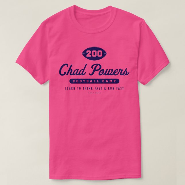 Chad Powers Camp Blue T Shirt (Design framsida)