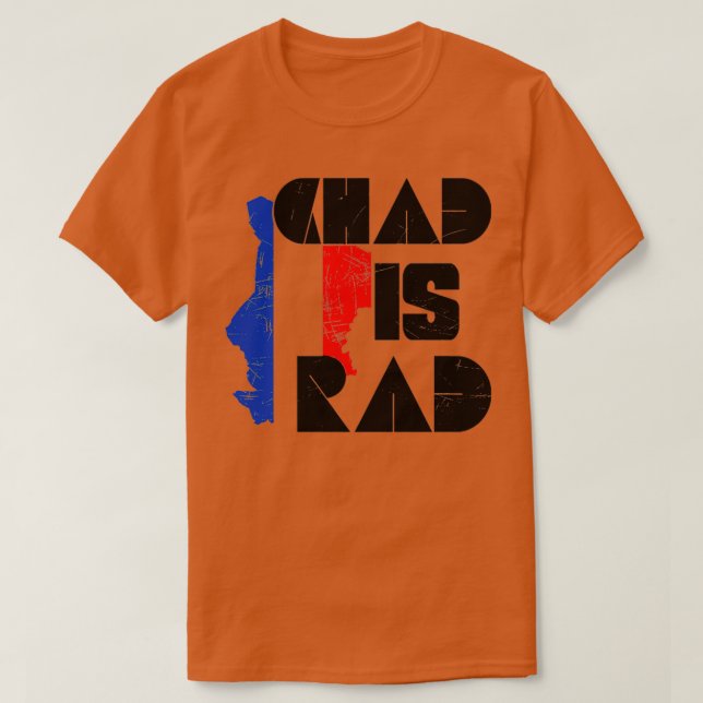 chad rad t shirt (Design framsida)