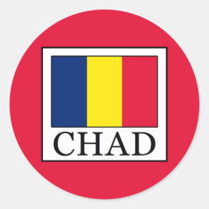 Chad Runt Klistermärke