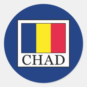 Chad Runt Klistermärke