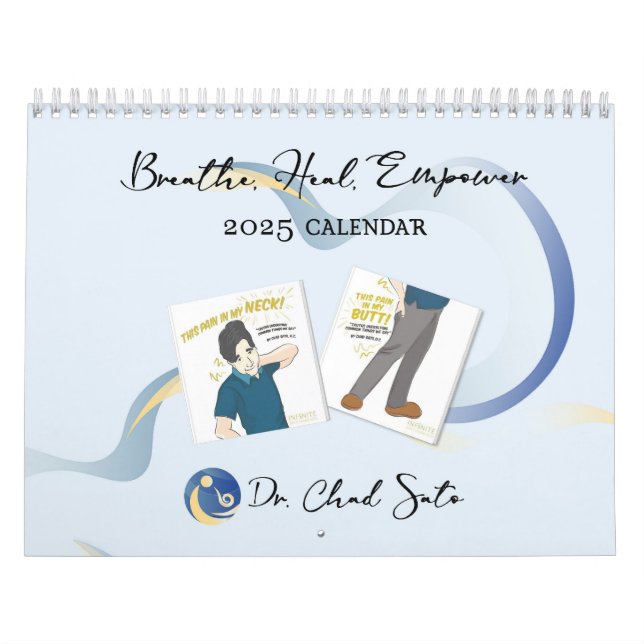 Chad Satos kalender för 2025 (Omslag)