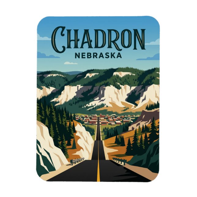 Chadron USA Magnet (Vertikal)