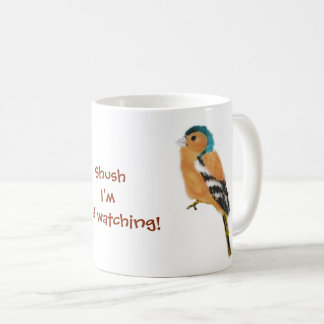 Chaffinch Bird Watching Funny Kaffemugg