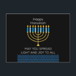 Chag Hanukkah Sameach 2021 Helg Vykort<br><div class="desc">När vi firar Ljus festival önskar vi er en Lycklig Hanukkah som kan låta er och er familj välsignas med glädje och Bra hälsa i denna hanukkah</div>