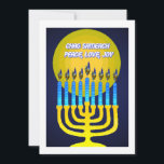 CHAG SAMEACH GREETING CARDS JULKORT<br><div class="desc">CHAG SAMEACH GREETING-kort som du kan anpassa på baksidan av kortet</div>
