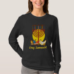 Chag Sameach Lycklig Hanukkah Chanukah T Shirt<br><div class="desc">Chag Sameach Lycklig Hanukkah Chanukah.</div>